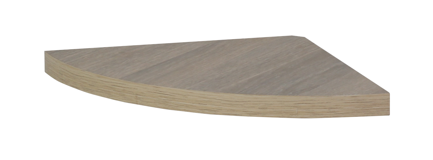 Tablette DS2 angle MDF 18 mm 23 x 23,5 cm sanoma - DECO SYSTEM